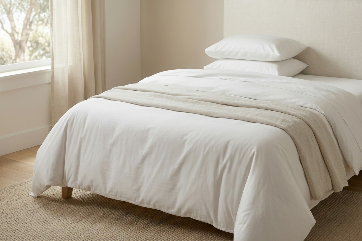 ARTELI Classic Cotton Bedding Set — White