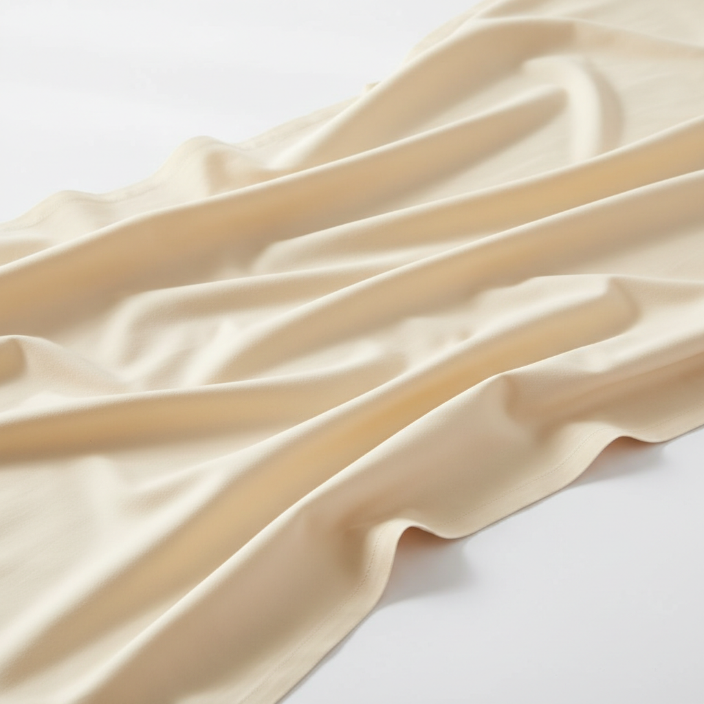 Cream fabric
